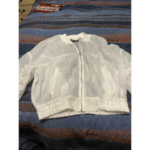 Women's Roberto Cavalli Jacket, Size Unspecified, White